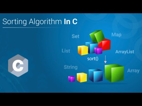 SORTING IN C - YouTube