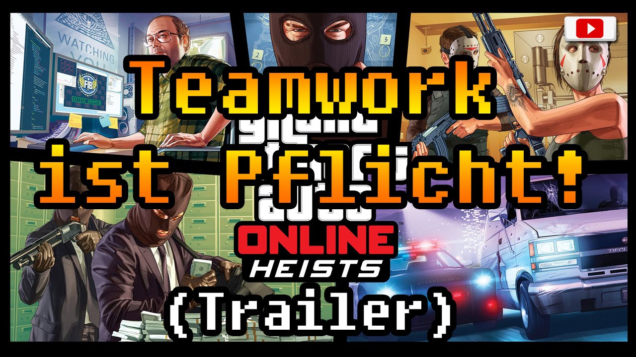Grand Theft Auto 5 Online - Teamwork ist Pflicht Teaser Trailer!