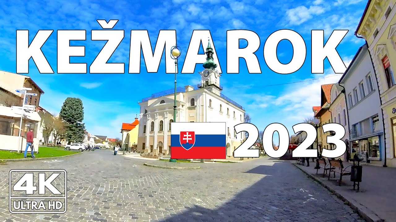 Кежмарок Словакия Прогулка Walking Tour ☀️ 4K с Субтитрами