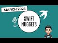 What&#39;s New in Swift 6.1? Package Traits, TaskGroups &amp; More! | Swift Nuggets #1