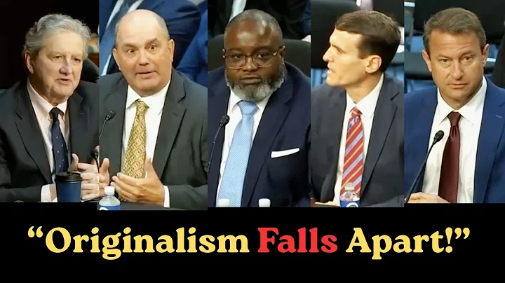 Sen. Kennedy Schools Judicial Nominees on Law 101 — Exposes Originalism’s Flaw