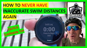 Never have inaccurate swim distances or paces again. Simple Garmin trick.