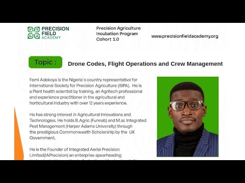 Drone Codes, Flight Operations and Crew Management - YouTube
