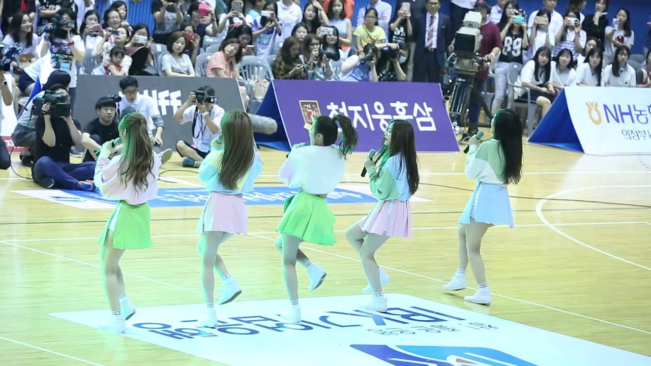 150718 희망농구올스타 레드벨벳 행복