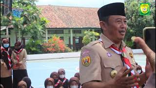 Kunjungan Kwarcab Kuningan Ke Smpn 1 Kramatmulya