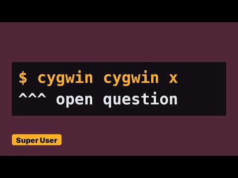 start X window applications with Cygwin+Xming or CygwinX on Windows 7 64-bit? (2 Solutions!!)