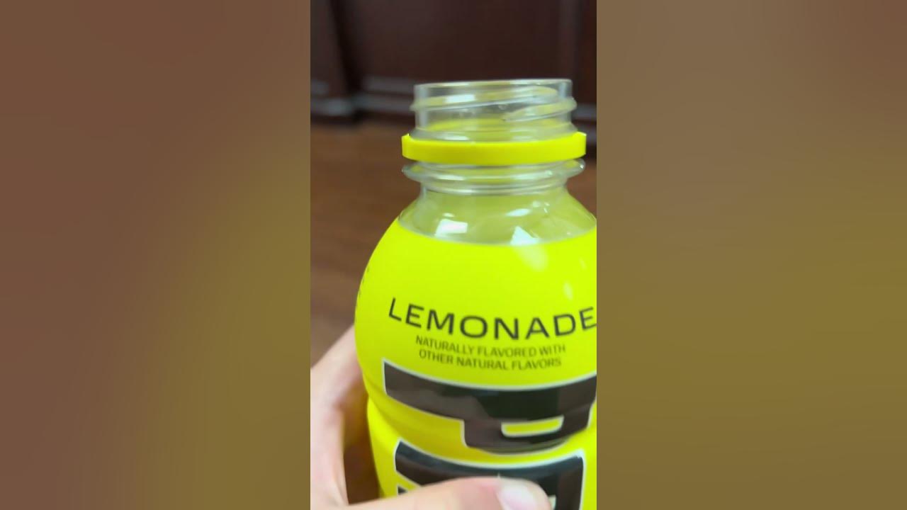 Trying lemonade prime for the first time YouTube
