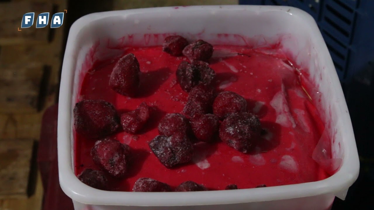 نزار محمد السلمو المهجّر من مدينة سراقب يصنع البوظة السراقبية الشهيرة في بلدة كللي