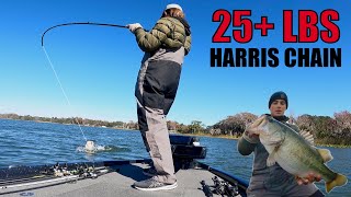 My RECORD Solo Tournament WIN! Harris Chain High School Bass Fishing