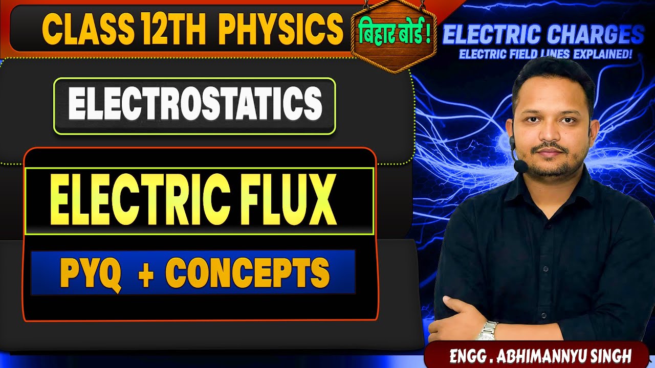 Electric Charges and Fields Class 12 | Electric Field Lines Class 12 | Gauss Theorem Class 12 |