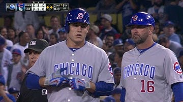 CHC@LAD: Rizzo plates Montgomery with single in 5th