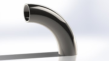 30- Elbow 90 Degree on Solidworks