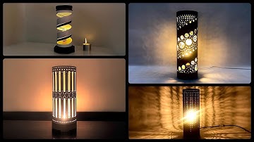 Full video - Top 4 beautiful lamp models - Good ideas with PVC pipes