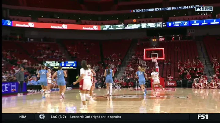 Nebraska Women's Basketball moves to 3-0 with a win over Creighton