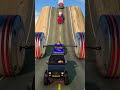 Cars &amp; Cargo Van vs Chained Hydraulic Crush - BeamNG.drive #shorts #beamngdrive #beamng