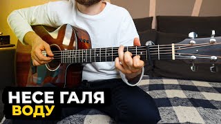Video thumbnail of "🇺🇦 Несе Галя Воду Somebody That I Used To Know (Фінгерстайл Гітара По-Українськи)"