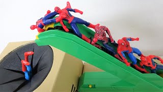 スパイダーマン自動すぽすぽ工場