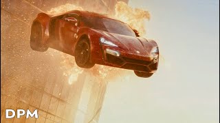 Rihanna   S&M Davuiside Remix Best scene of fast and furious 7 jumping from 2 buildings