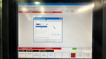 Mazatrol Matrix Nexus: How to update date and time