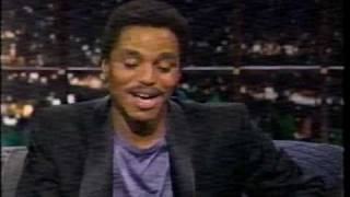 Marlon Jackson interview (1 of 2) Late Show 1987