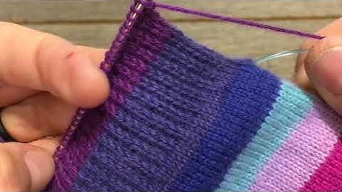 Customizable Toe Up Sock Tutorial Part 2 - The Heel Flap & Gusset