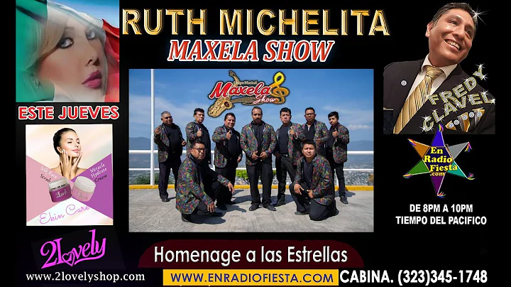 Ruth Michell con MAXELA SHOW