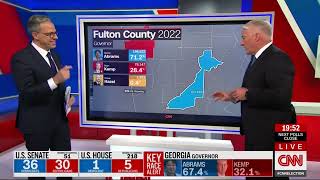 CNN's 2022 Election Night Coverage - 7pm to 11pm [No Commercials]