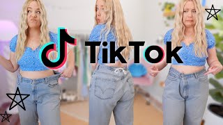 testing viral tiktok JEANS hacks! (this didn't go as planned)