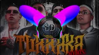 Kaleb Di Masi ❌ ECKO ❌ Blunted Vato ❌ Papichamp - TURRAKA REMIX - Audio 8D (USA AUDIFONOS)