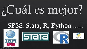 ¿Cuál es mejor? SPSS, Stata, R, Python !?!?