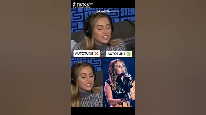 Miley Cyrus Without AUTOTUNE☺️☺️☺️#youtubeshorts