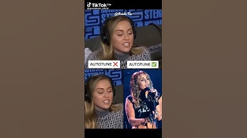 Thumbnail of Miley Cyrus Without AUTOTUNE☺️☺️☺️#youtubeshorts