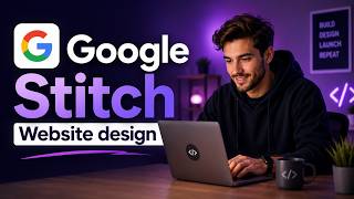 Build a 7-Page Website with Google Stitch AI + DeepSeek | Full Tutorial