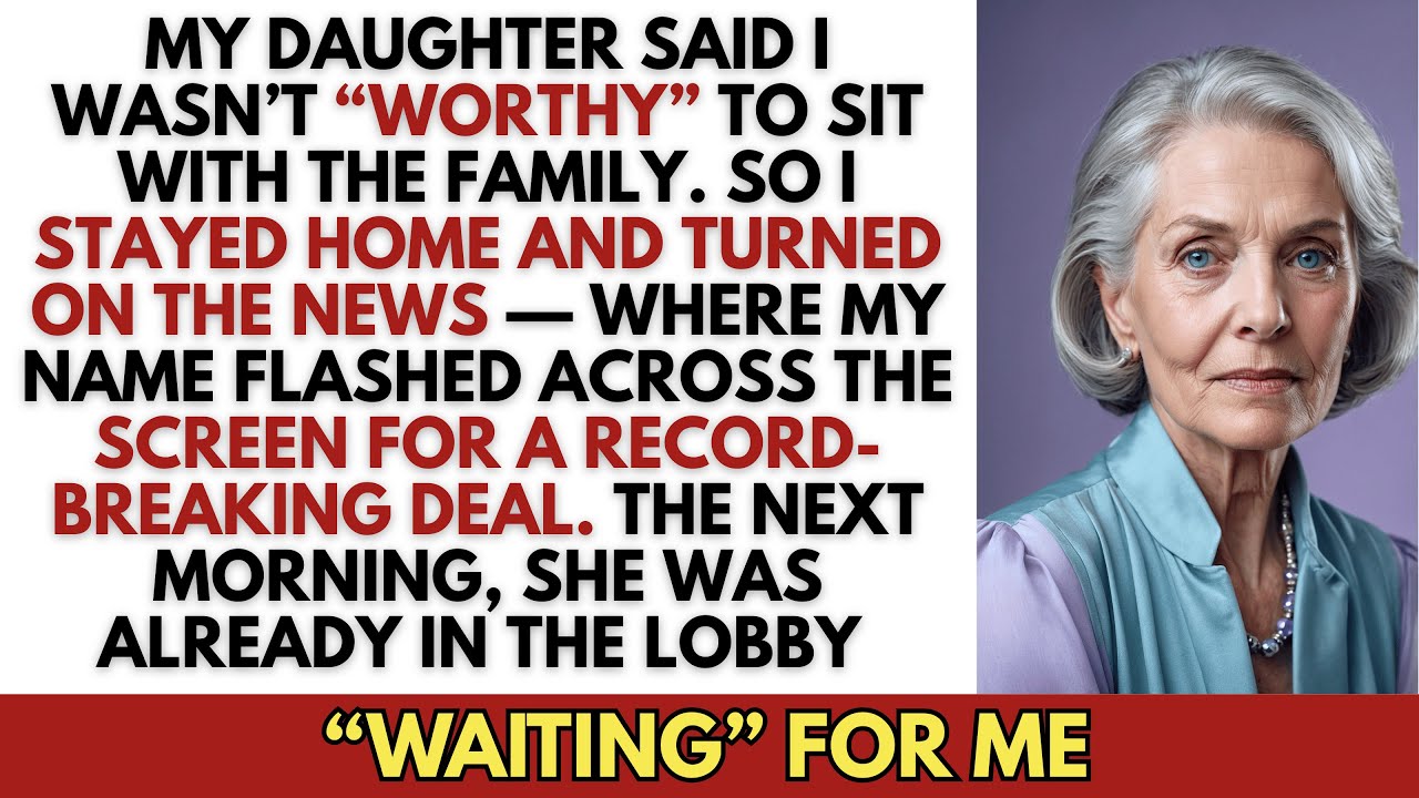 Моя дочь сказала, что я еще не «готова» сидеть с семьей. Поэтому я осталась дома и...