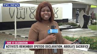 Sarah Ayeku Gives Live Updates From Late Chief Moshood Abiola Ikeja House