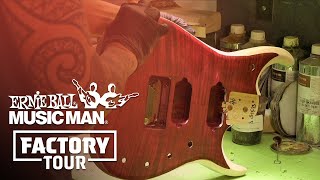 How Ernie Ball Music Man Builds Guitars | Factory Tour