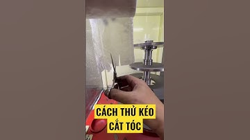 Cách thử kéo cắt tóc không phải ai cũng biết #quang3s #maikeocattoc