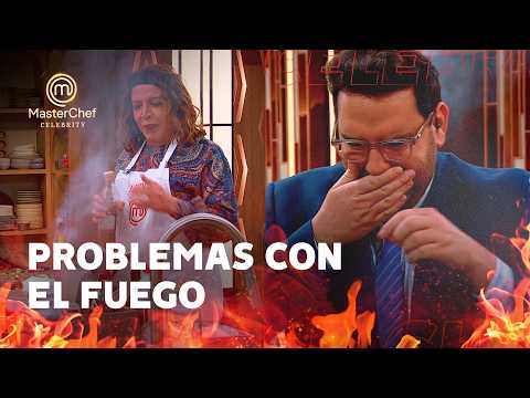 Lizy almost sets the kitchen on fire and Betular gets burned due to a miscalculation | Masterchef...