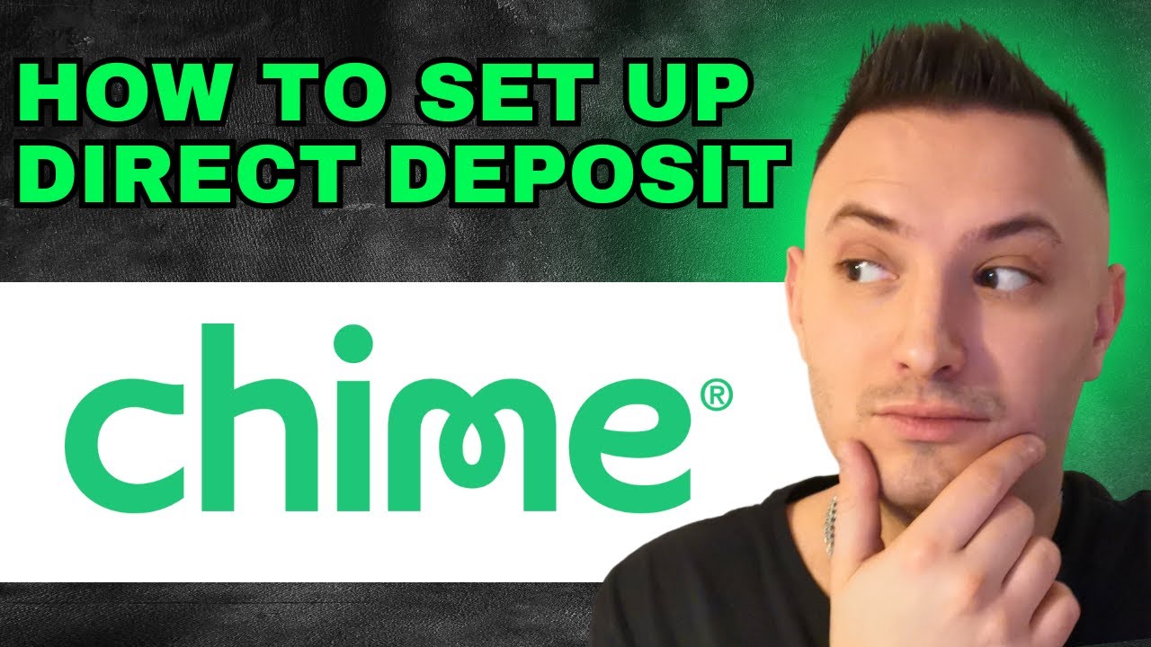 How To Set Up Direct Deposit With Chime (2024) - QUICK GUIDE! - YouTube