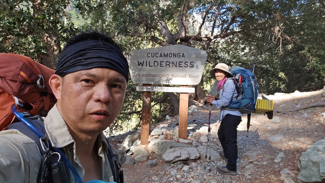 Backpacking trip to third stream crossing 