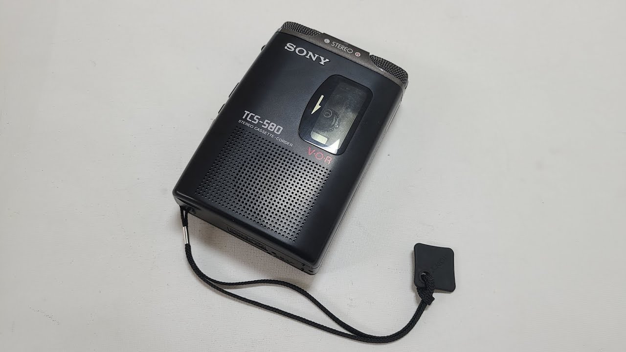 Sony Walkman TCS-580 소니 워크맨 - YouTube