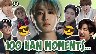 100 ICONIC MOMENTS in the HISTORY of HAN / Stray Kids by SNOWBANG 7,517 views 1 day ago 31 minutes