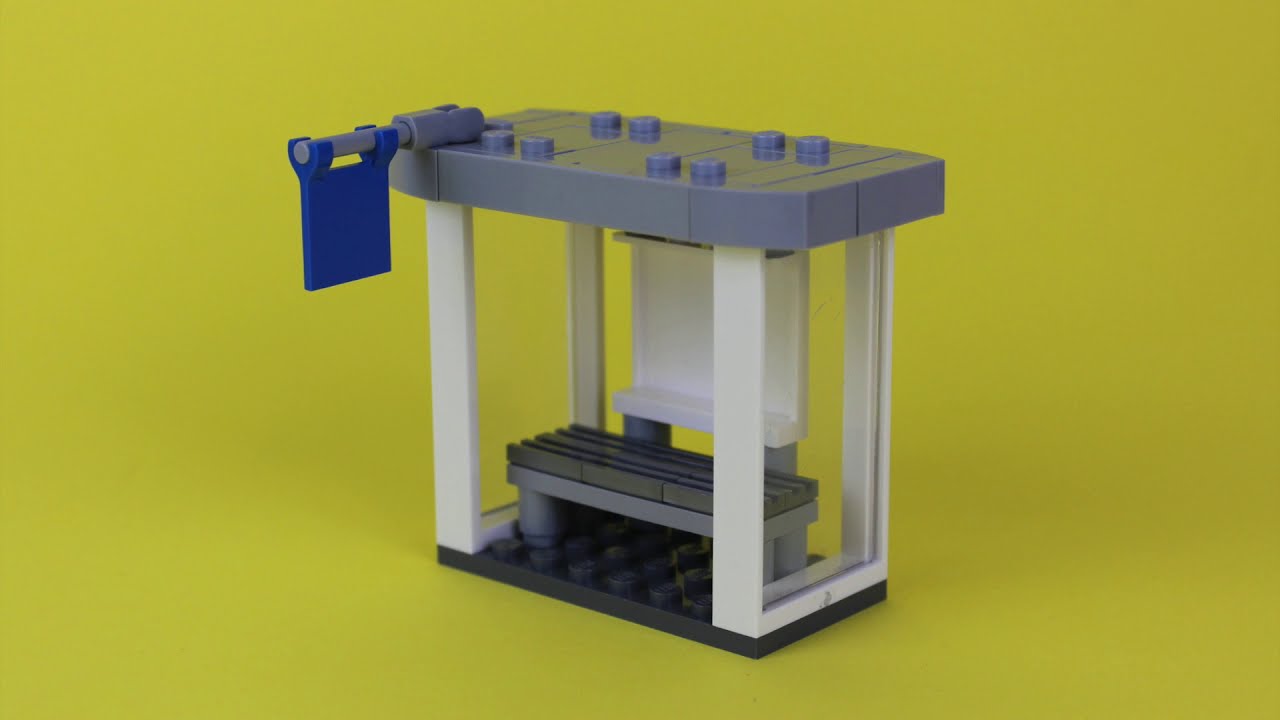 LEGO Bus Stop (Instructions)