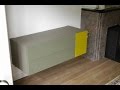Tweakwood  how to make a floating sideboard with drawers