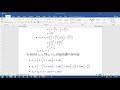 របៀបសរសេរគណិតវិទ្យា : How to type Math in MS Word Part 1 | Khmer Compute...