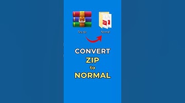 How to Convert ZIP file to Normal | 2025 #shorts #unzip #zip