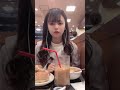 ミスドでぼっち飯中に周りにバレずにTikTok撮れるかやってみた。#shorts