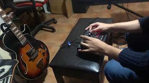 Korg Monotribe + Boss Me 80