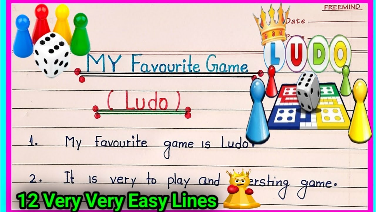 essay on my favourite game ludo