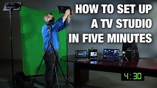 Setup a TV Studio in Five Minutes screenshot 2